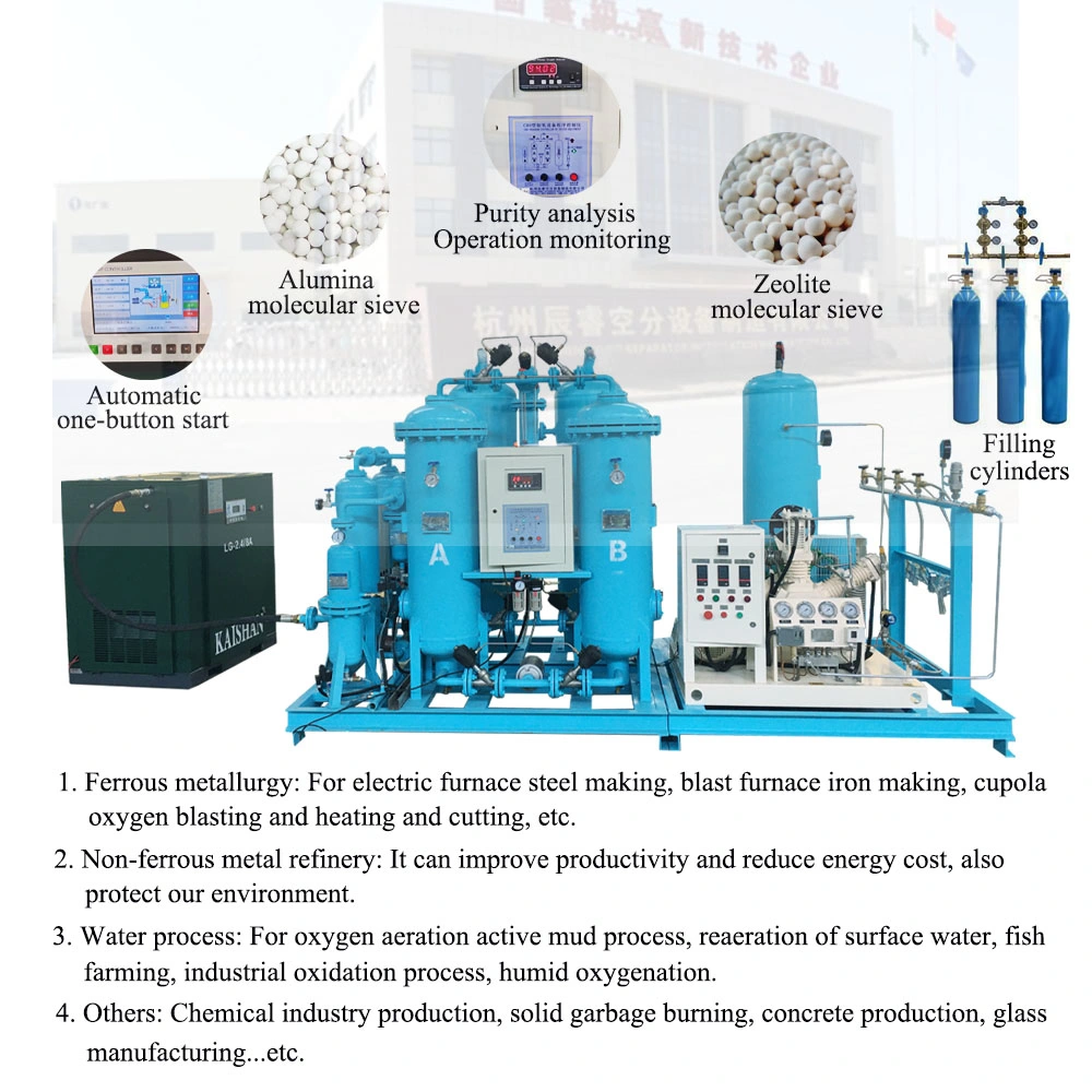 Chenrui on-Site Mobile Gases Systems Production Line Psa VSA Vpsa Membrane Liquid Cryogenic Oxygen Generator