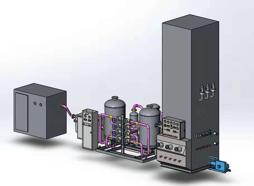 2 Tons/ Day Air Separation for Liquid Oxygen/Nitrogen/Argon Generator of Turnkey Project