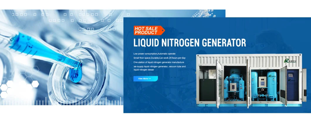 50L Per Hour Cryogenic Liquid Nitrogen Generator Oxygen Generator