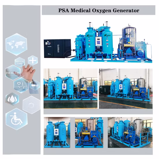 Maschine zur Herstellung von medizinischem Sauerstoff, Sauerstoffanlage, PSA-Sauerstoffgenerator, der für das Flaschenfüllpumpensystem verwendet wird (ISO13485-Zertifizierung)